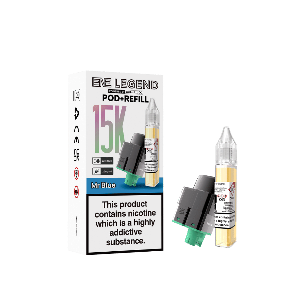 Elux ENE Legend 15k Prefilled Pod Mr Blue
