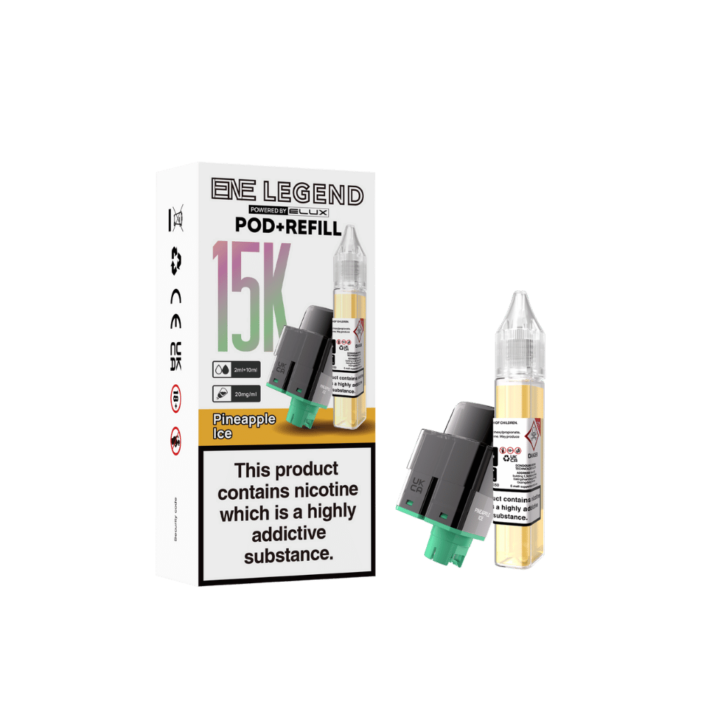 Elux ENE Legend 15k Prefilled Pod Pineapple Ice