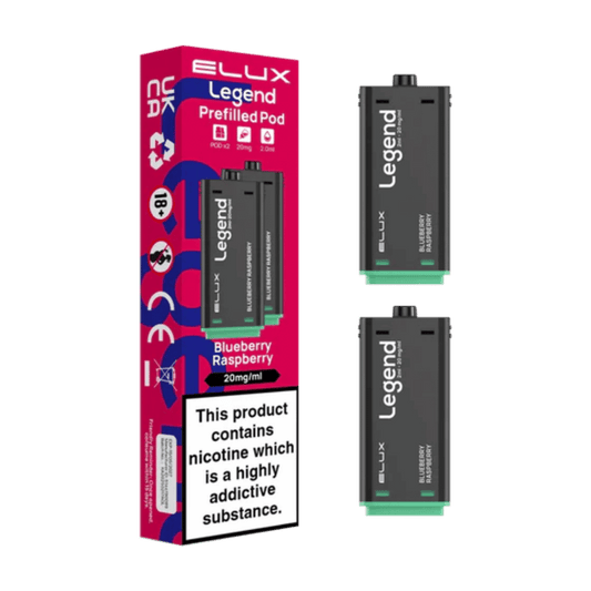 Elux Legend 1500 Prefilled Pod Blueberry Raspberry