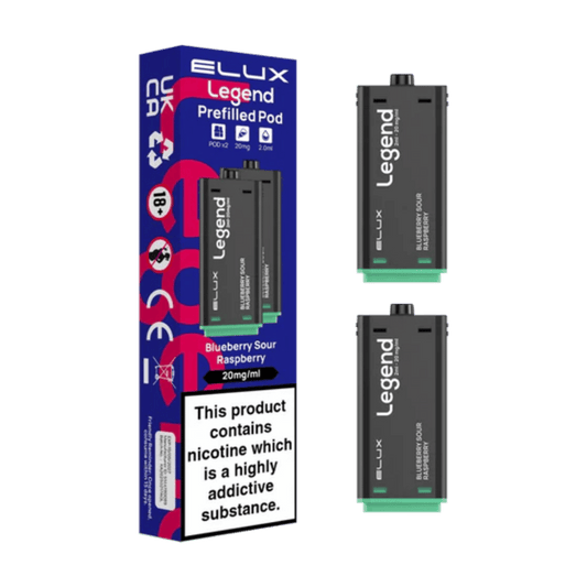Elux Legend 1500 Prefilled Pod Blueberry Sour Raspberry