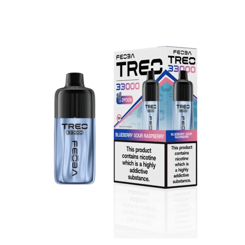 Feoba Treo 33000 Prefilled Pod Kit Blueberry Sour Raspberry