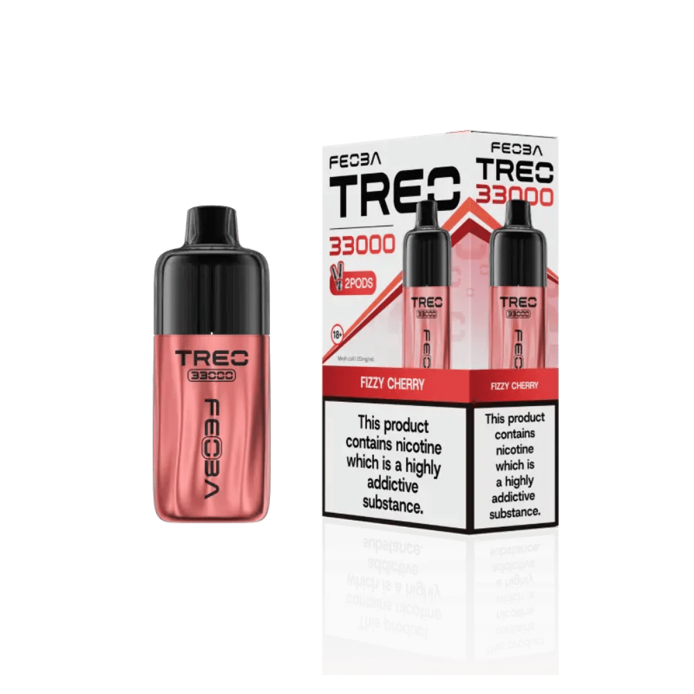 Feoba Treo 33000 Prefilled Pod Kit Fizzy Cherry