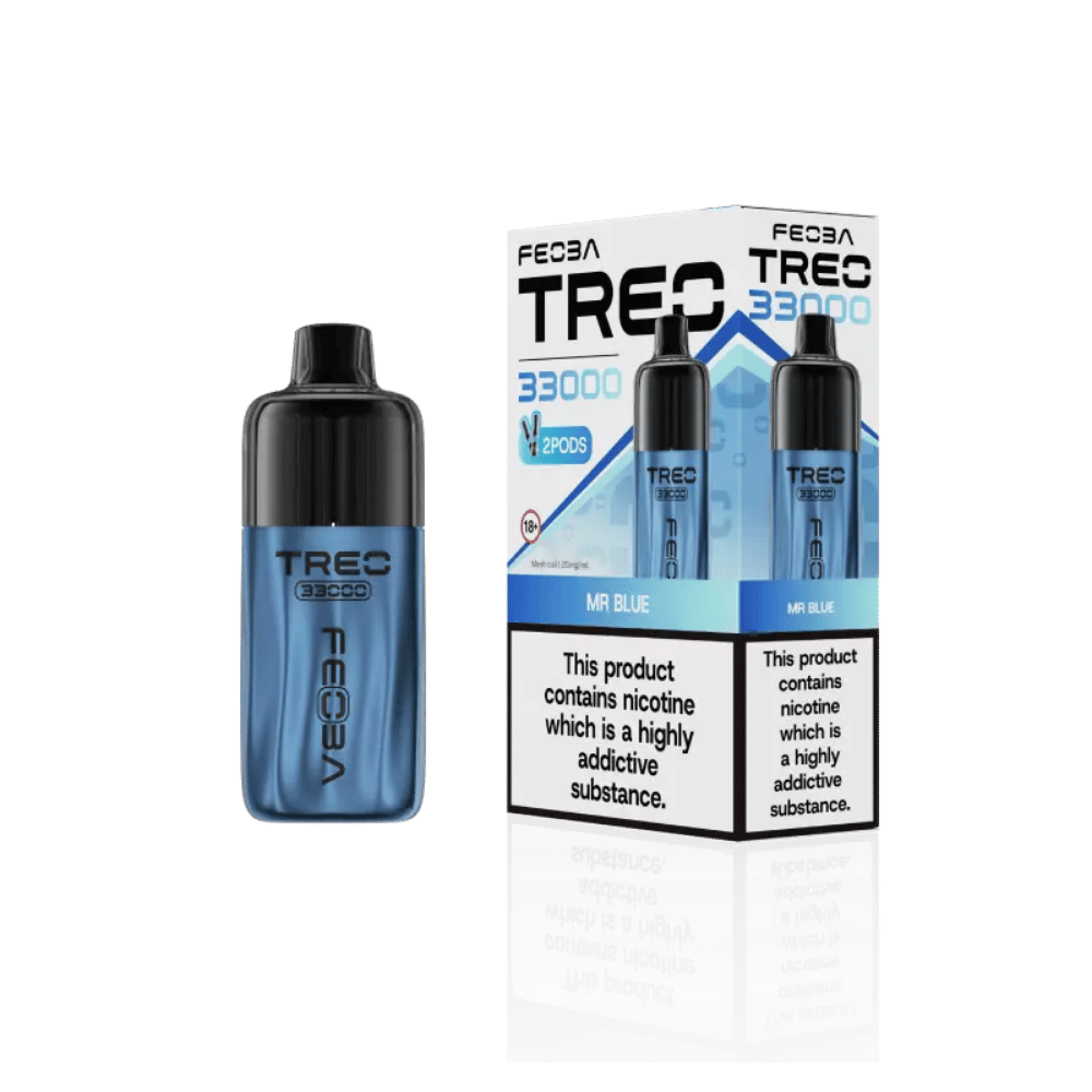 Feoba Treo 33000 Prefilled Pod Kit Mr Blue