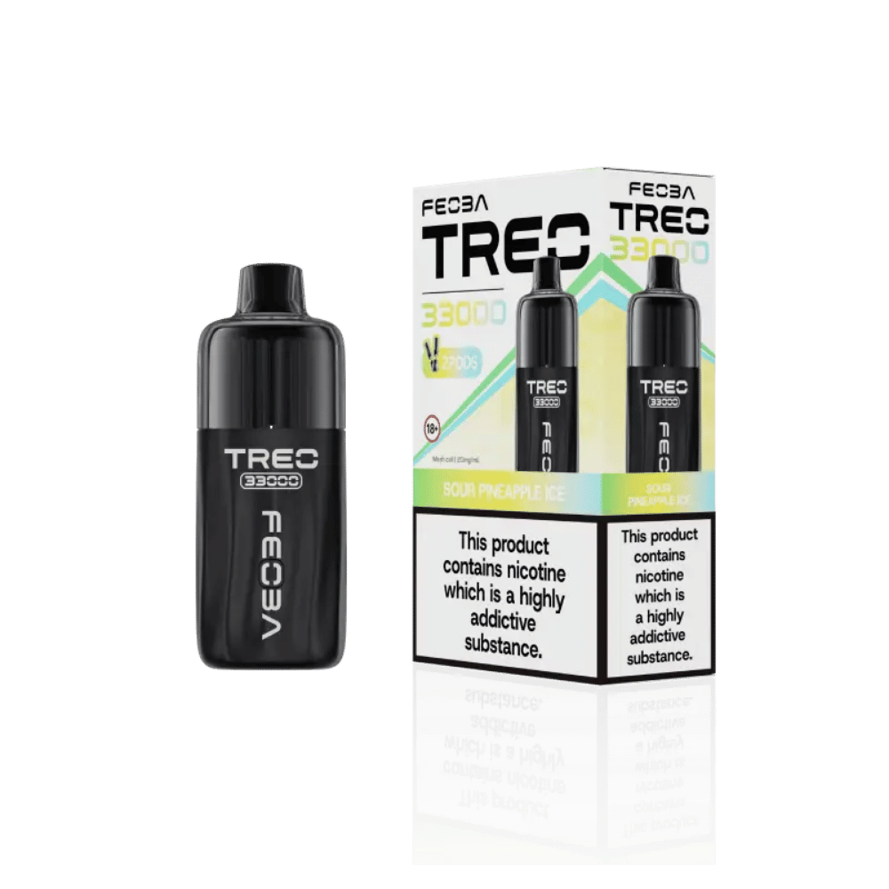 Feoba Treo 33000 Prefilled Pod Kit Sour Pineapple Ice