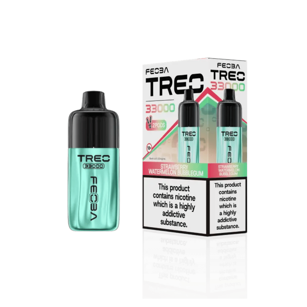 Feoba Treo 33000 Prefilled Pod Kit Strawberry Watermelon Bubblegum