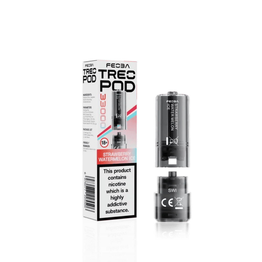 Feoba Treo 33000 Prefilled Pod Strawberry Watermelon Ice