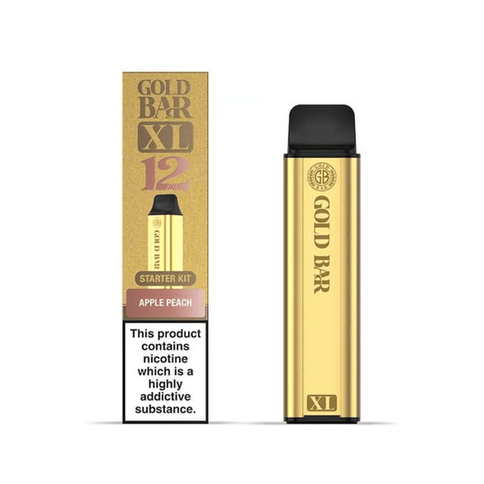 Gold Bar XL Prefilled Pod Kit Apple Peach