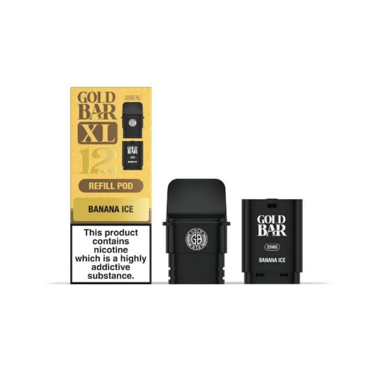 Gold Bar XL Prefilled Replacement Pod Banana Ice