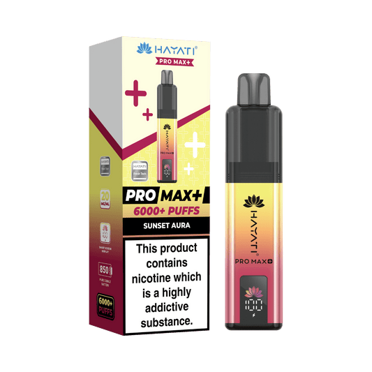 Hayati Pro Max Plus 6000 Puffs Sunset Aura