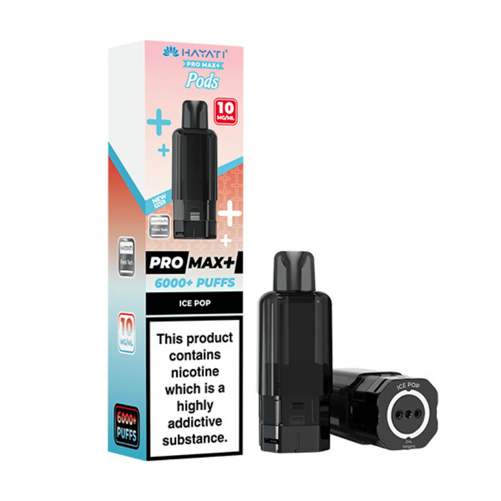 Hayati Pro Max Plus 6000 Prefilled Pod 10mg Ice Pop