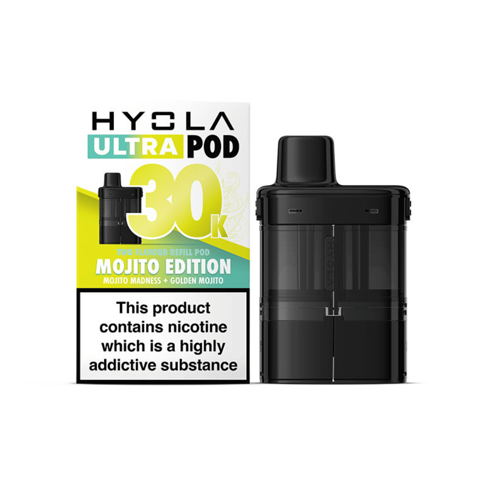 Hyola Ultra 30K Prefilled Replacement Pods Mojito Edition