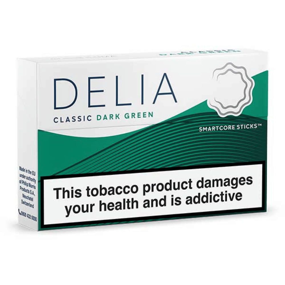 IQOS DELIA Heated Tobacco Sticks Classic Dark Green