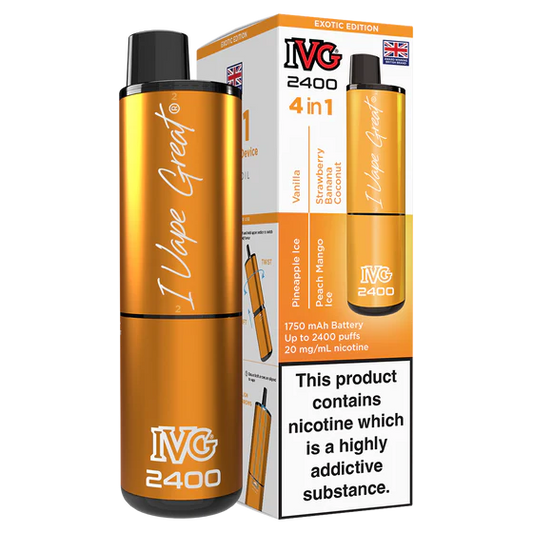 IVG 2400 Rechargeable Vape Exotic Edition