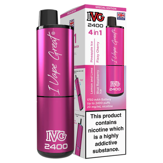 IVG 2400 Rechargeable Vape Special Edition