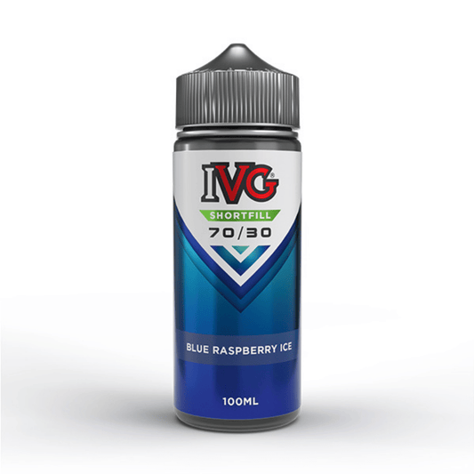 IVG 70/30 100ml Shortfill E-Liquid Blue Raspberry Ice