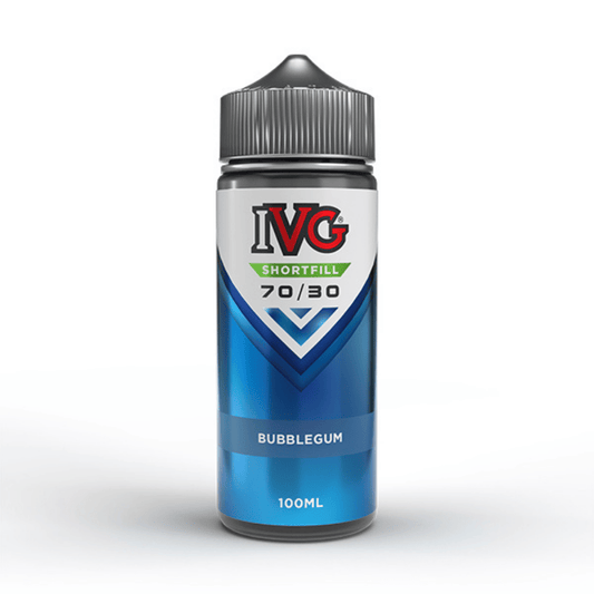 IVG 70/30 100ml Shortfill E-Liquid Bubblegum