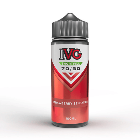 IVG 70/30 100ml Shortfill E-Liquid Strawberry Sensation