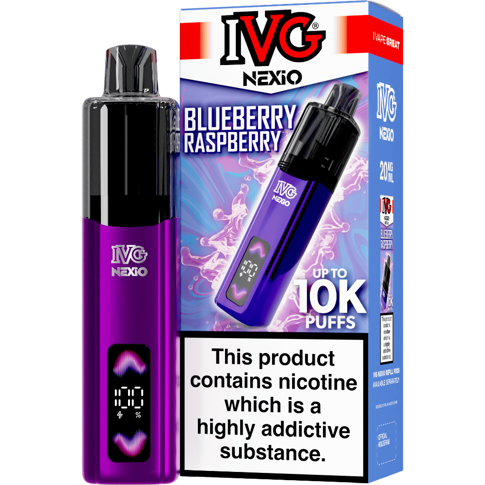 Blueberry Raspberry IVG Nexio Prefilled Pod Kit