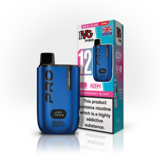 IVG Pro 12 Raspberry Blast Vape Kit