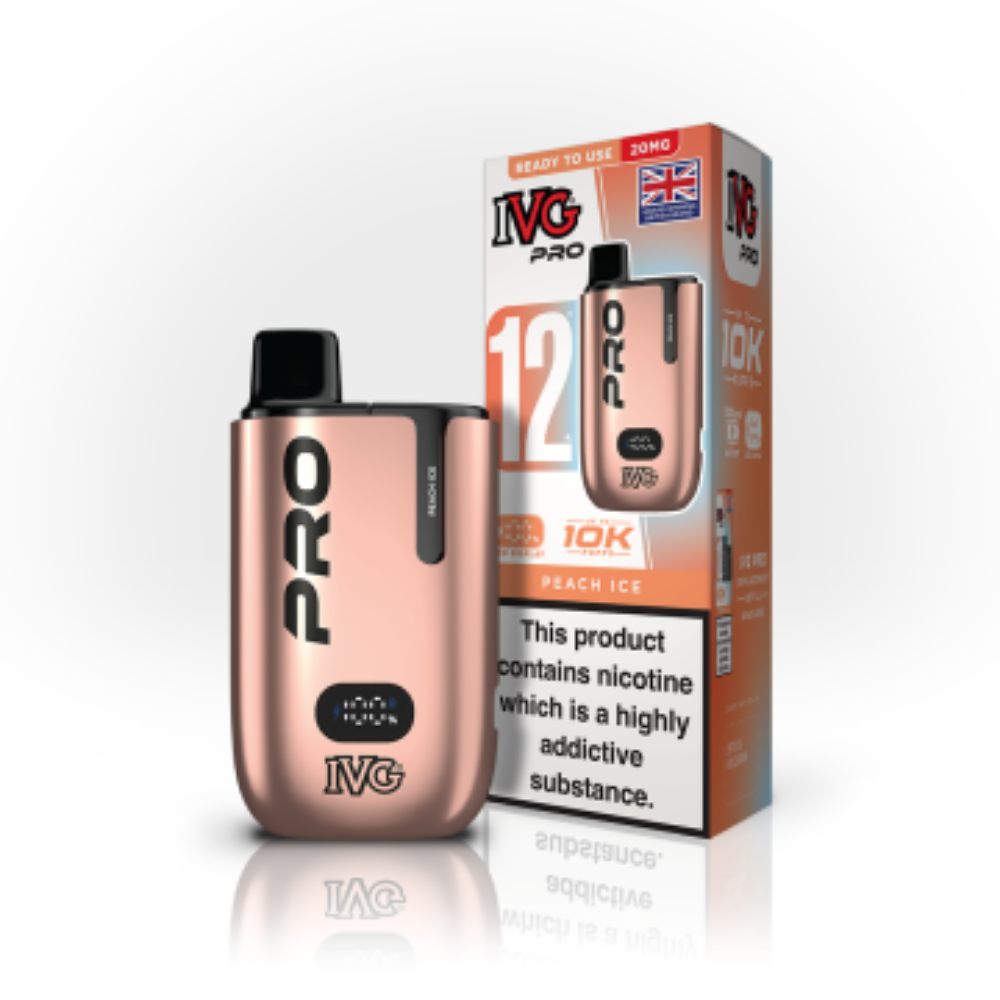 IVG Pro 12 Peach Ice Vape Kit