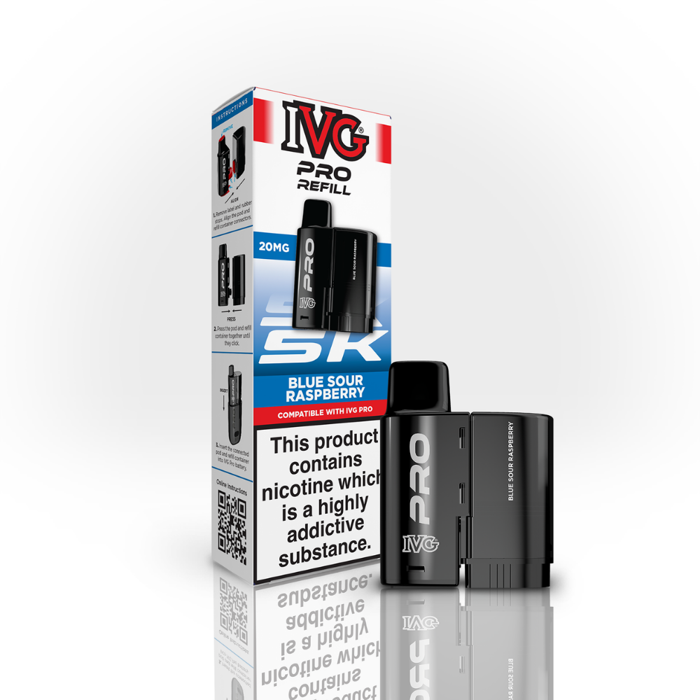 IVG Pro 5K Refill Pod Blue Sour Raspberry