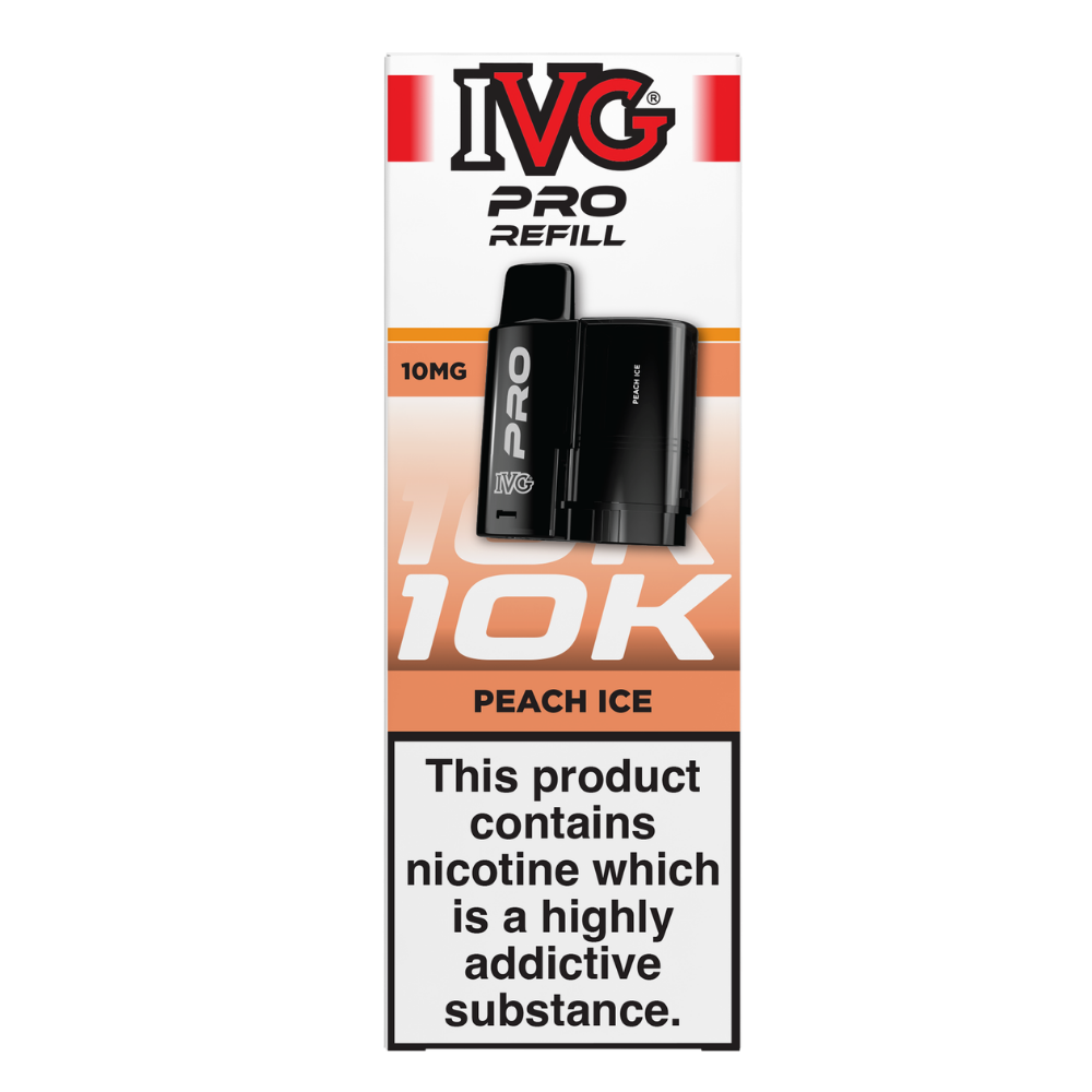 IVG Pro Refill Peach Ice 10mg