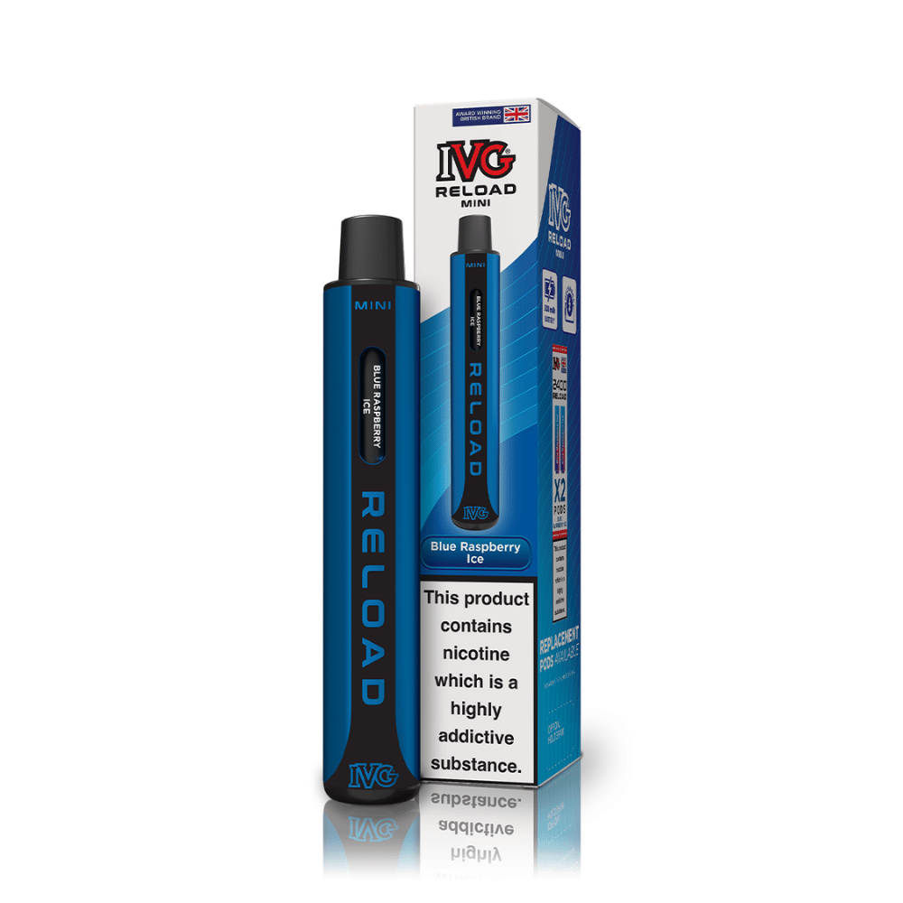IVG Reload Mini Starter Kit Blue Raspberry Ice