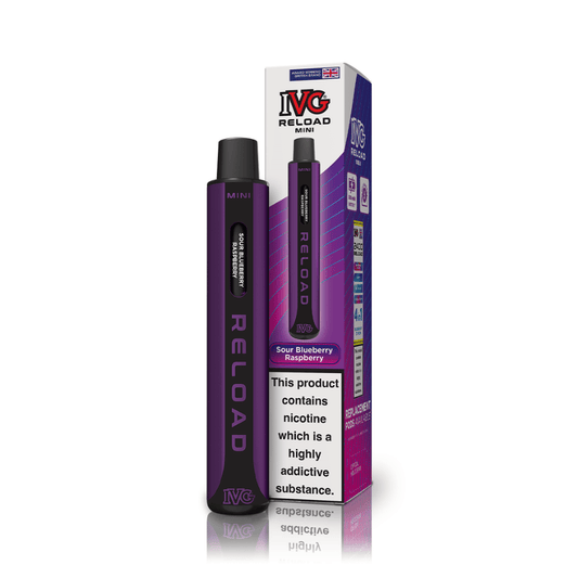 IVG Reload Mini Starter Kit Sour Blueberry Raspberry