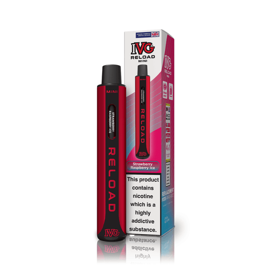 IVG Reload Mini Starter Kit Strawberry Raspberry Ice