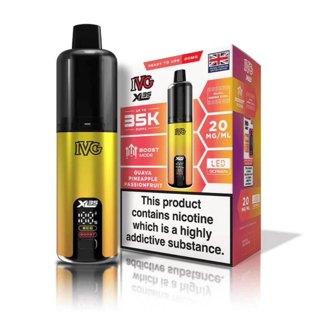 IVG XL 35K Prefilled Pod Kit Guava Pineapple Passionfruit
