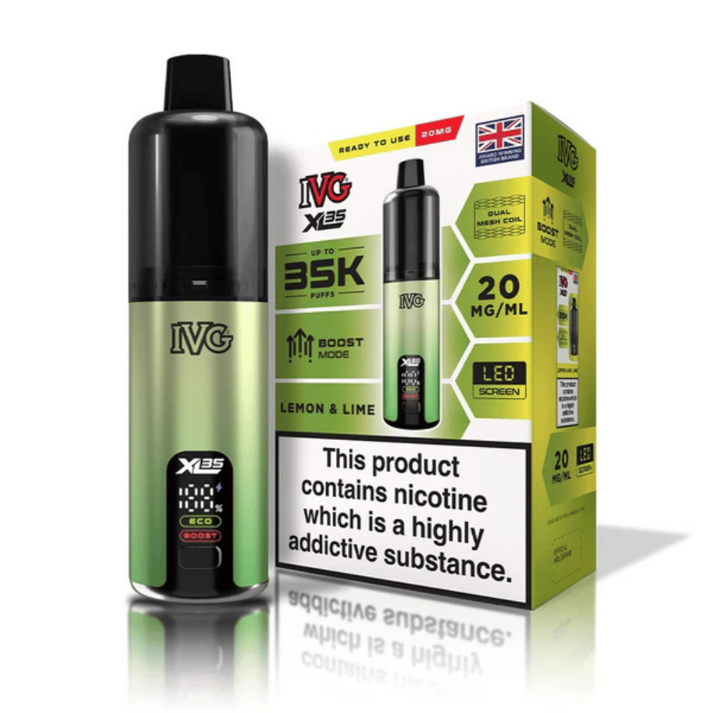 IVG XL 35K Prefilled Pod Kit Lemon Lime