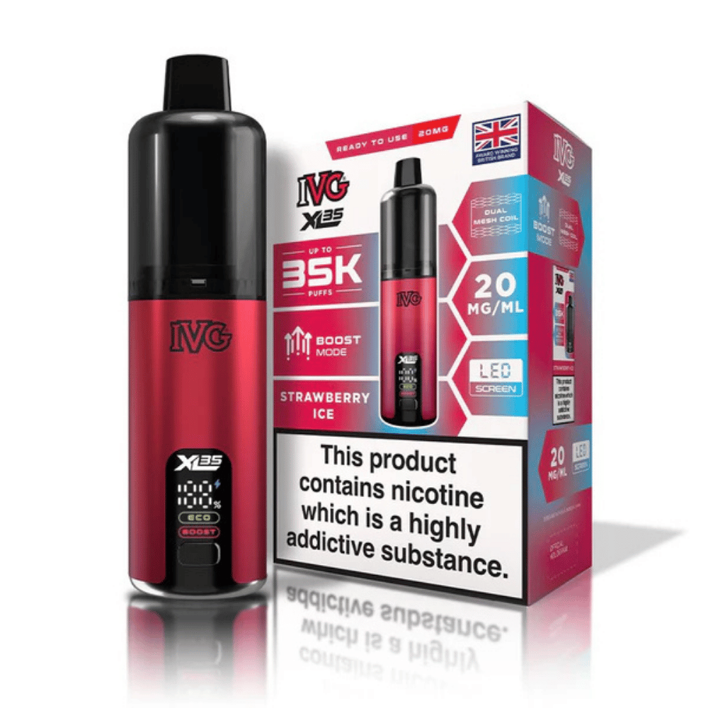 IVG XL 35K Prefilled Pod Kit Strawberry Ice