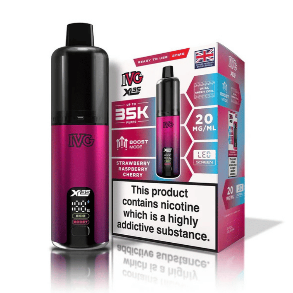 IVG XL 35K Prefilled Pod Kit Strawberry Raspberry Cherry