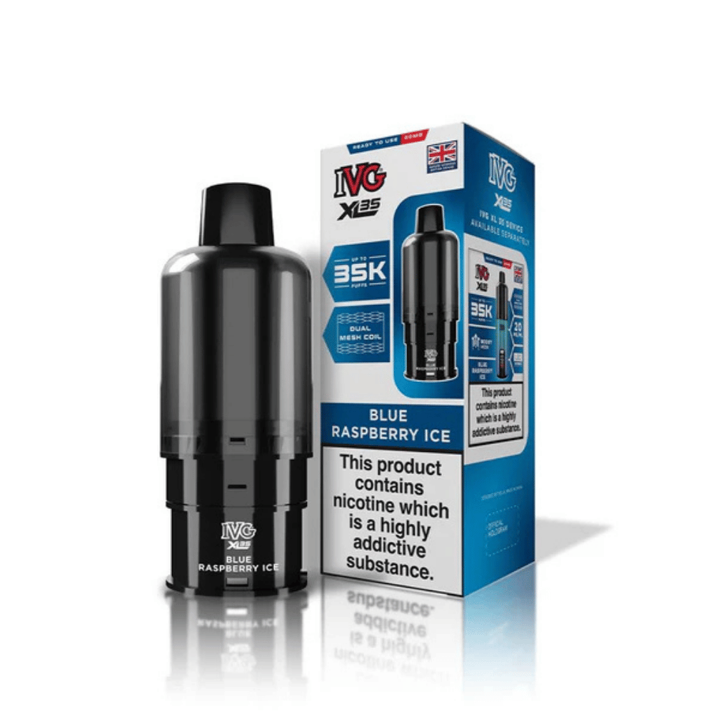 IVG XL 35k Refill Pods Blue Raspberry Ice