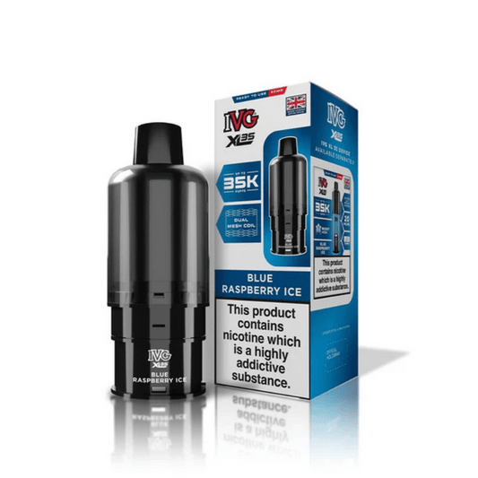 IVG XL 35k Refill Pods Blue Raspberry Ice