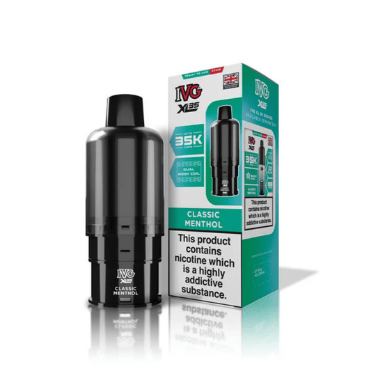 IVG XL 35k Refill Pods Classic Menthol