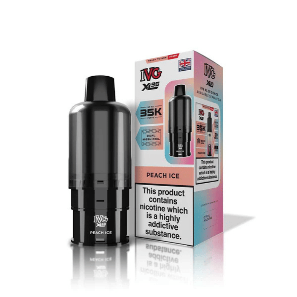 IVG XL 35k Refill Pods Peach Ice