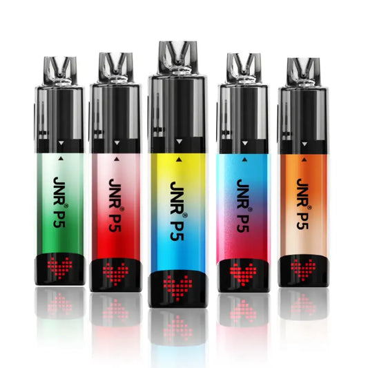 JNR P5 GlassRock 100K Refillable Pod Kit Peach Mango Pineapple / Watermelon Mango Peach