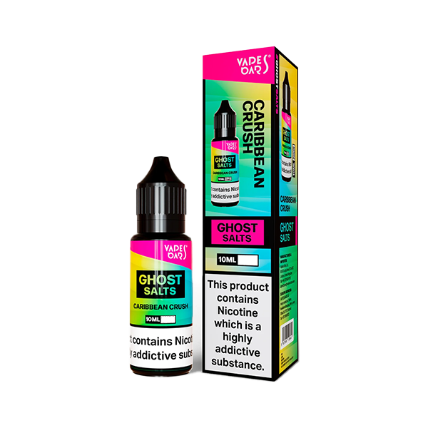 Vapes Bars Ghost Salts Caribbean Crush E Liquid 10ml