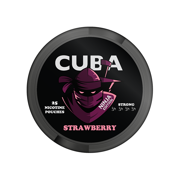 CUBA Ninja Strawberry Nicotine Pouches