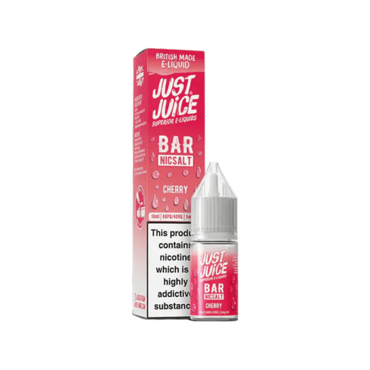 Just Juice Bar Salts Nic Salt E-Liquid Cherry