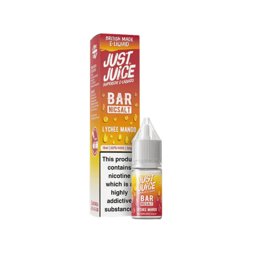 Just Juice Bar Salts Nic Salt E-Liquid Lychee Mango