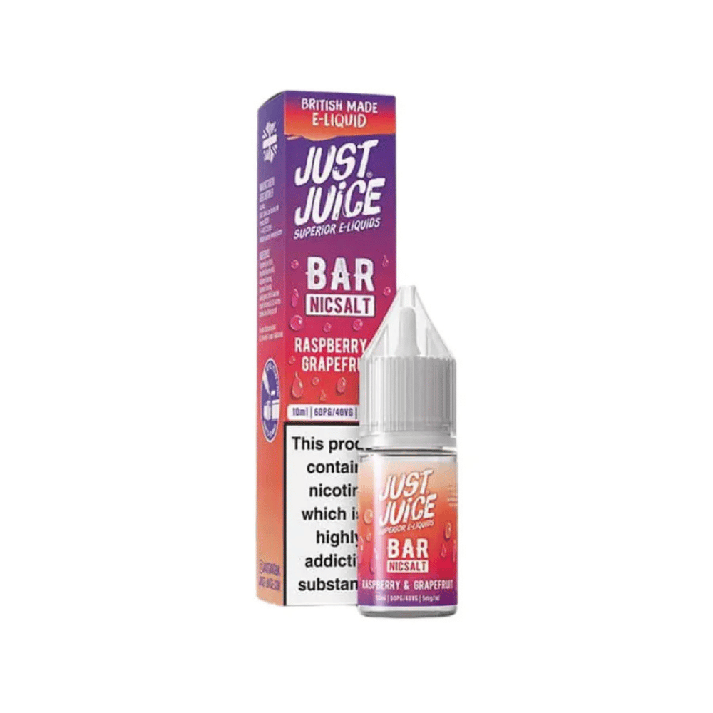 Just Juice Bar Salts Nic Salt E-Liquid Raspberry Grapefruit