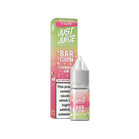 Just Juice Bar Salts Nic Salt E-Liquid Strawberry Kiwi