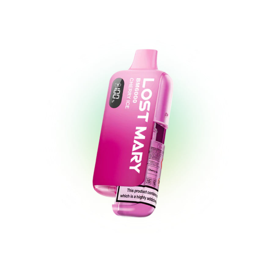 Lost Mary BM6000 Prefilled Pod Kit Cherry Ice