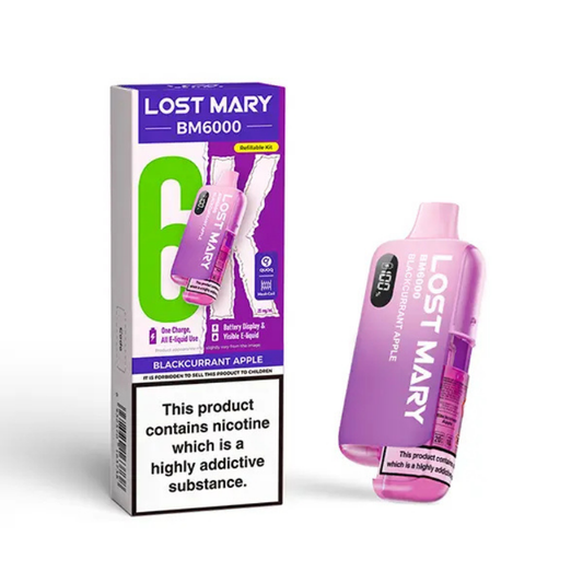 Lost Mary BM6000 Prefilled Pod Kit Blackcurrant Apple