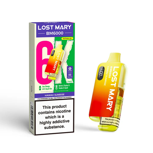 Lost Mary BM6000 Prefilled Pod Kit Hawaii Sunrise
