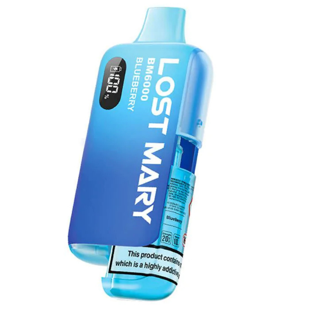 Lost Mary BM6000 Zero Nicotine Prefilled Pod Kit Blueberry