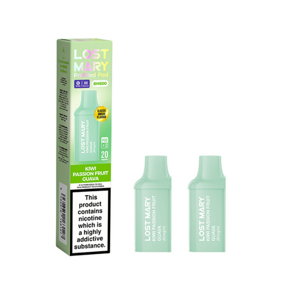 Lost Mary BM600 Prefilled Pods Kiwi Passionfruit Guava