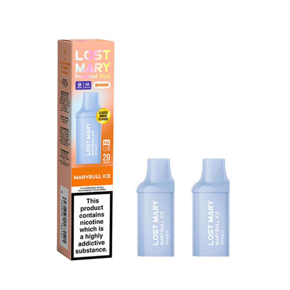 Lost Mary BM600 Prefilled Pods Marybull Ice